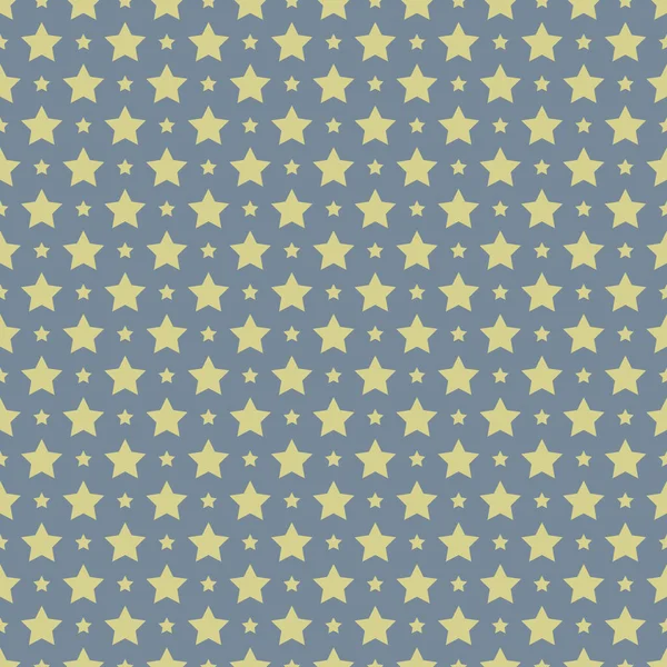 Fondo Estrella Patrón Sin Costuras Con Estrellas — Vector de stock