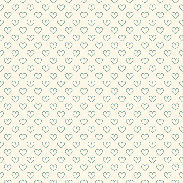 Stijlvolle Harten Naadloze Vector Patroon Bruiloft Achtergrond Romantische Vector Wallpaper — Stockvector