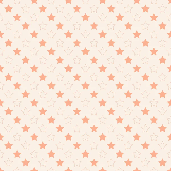 Fondo Estrella Patrón Sin Costuras Con Estrellas — Vector de stock