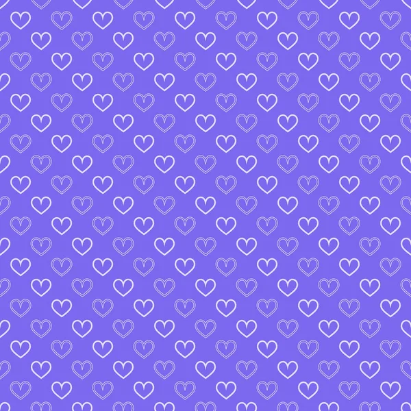 Corazones Elegantes Patrón Vectores Sin Costuras Fondo Boda Papel Pintado — Vector de stock