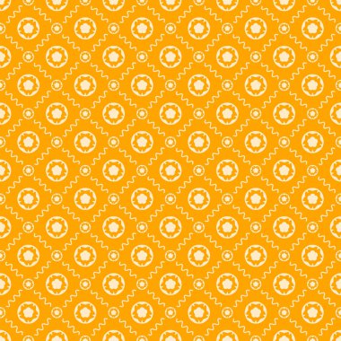 Dekoratif elementlerle basit, pürüzsüz desen. Moda baskıları ya da ambalaj kağıdı için güzel bir arkaplan.