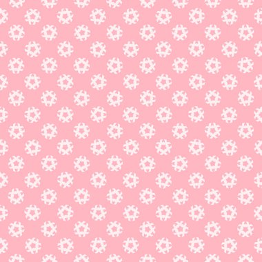 Dekoratif elementlerle basit, pürüzsüz desen. Moda baskıları ya da ambalaj kağıdı için güzel bir arkaplan.