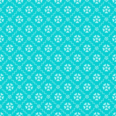 Dekoratif elementlerle basit, pürüzsüz desen. Moda baskıları ya da ambalaj kağıdı için güzel bir arkaplan.