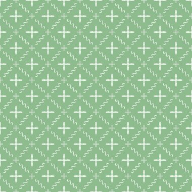 Dekoratif elementlerle basit, pürüzsüz desen. Moda baskıları ya da ambalaj kağıdı için güzel bir arkaplan.