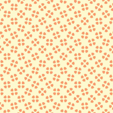 Dekoratif elementlerle basit, pürüzsüz desen. Moda baskıları ya da ambalaj kağıdı için güzel bir arkaplan.