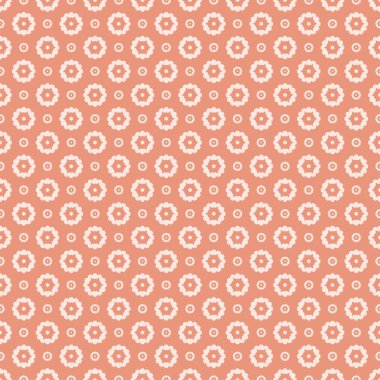 Dekoratif elementlerle basit, pürüzsüz desen. Moda baskıları ya da ambalaj kağıdı için güzel bir arkaplan.