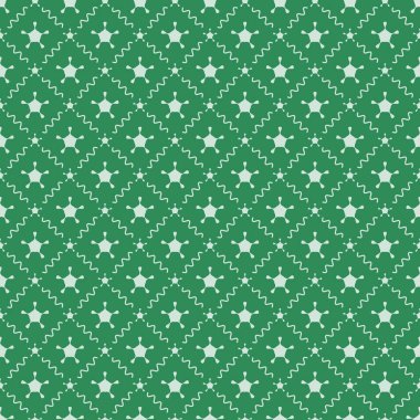 Dekoratif elementlerle basit, pürüzsüz desen. Moda baskıları ya da ambalaj kağıdı için güzel bir arkaplan.