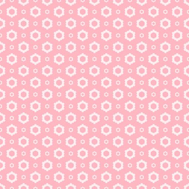 Dekoratif elementlerle basit, pürüzsüz desen. Moda baskıları ya da ambalaj kağıdı için güzel bir arkaplan.