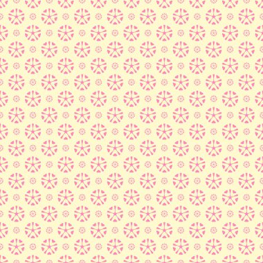 Dekoratif elementlerle basit, pürüzsüz desen. Moda baskıları ya da ambalaj kağıdı için güzel bir arkaplan.