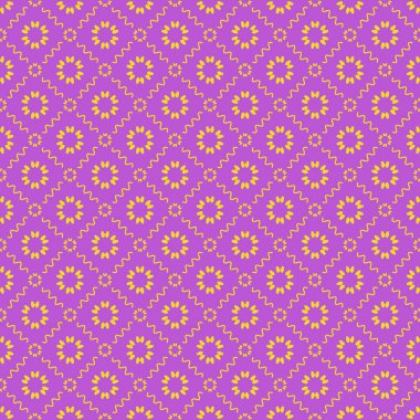 Dekoratif elementlerle basit, pürüzsüz desen. Moda baskıları ya da ambalaj kağıdı için güzel bir arkaplan.