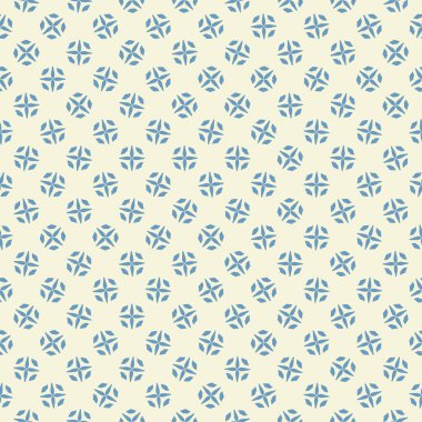 Dekoratif elementlerle basit, pürüzsüz desen. Moda baskıları ya da ambalaj kağıdı için güzel bir arkaplan.
