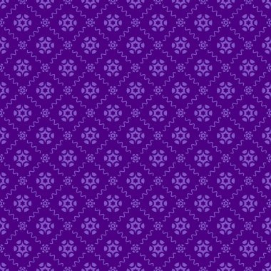 Dekoratif elementlerle basit, pürüzsüz desen. Moda baskıları ya da ambalaj kağıdı için güzel bir arkaplan.