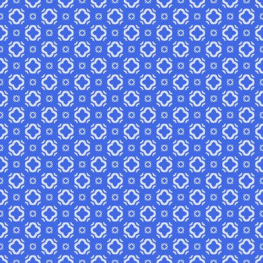 Dekoratif elementlerle basit, pürüzsüz desen. Moda baskıları ya da ambalaj kağıdı için güzel bir arkaplan.