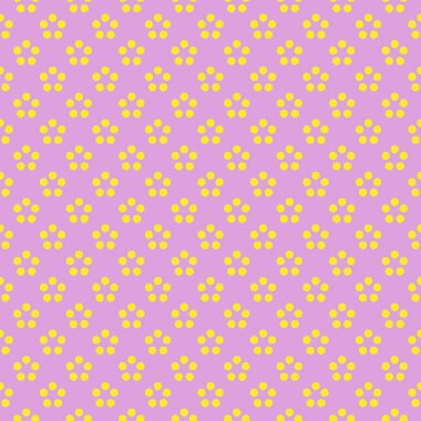 Dekoratif elementlerle basit, pürüzsüz desen. Moda baskıları ya da ambalaj kağıdı için güzel bir arkaplan.