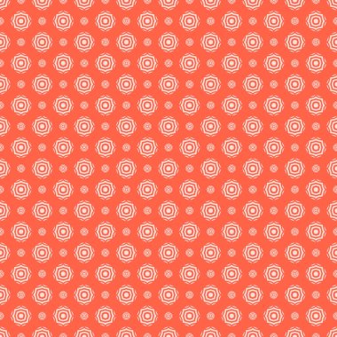 Dekoratif elementlerle basit, pürüzsüz desen. Moda baskıları ya da ambalaj kağıdı için güzel bir arkaplan.