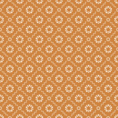 Dekoratif elementlerle basit, pürüzsüz desen. Moda baskıları ya da ambalaj kağıdı için güzel bir arkaplan.