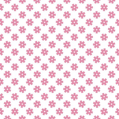 Dekoratif elementlerle basit, pürüzsüz desen. Moda baskıları ya da ambalaj kağıdı için güzel bir arkaplan.