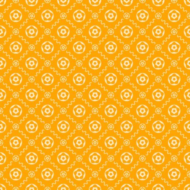 Dekoratif elementlerle basit, pürüzsüz desen. Moda baskıları ya da ambalaj kağıdı için güzel bir arkaplan.