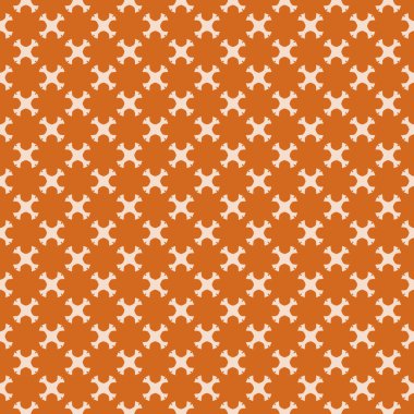 Dekoratif elementlerle basit, pürüzsüz desen. Moda baskıları ya da ambalaj kağıdı için güzel bir arkaplan.