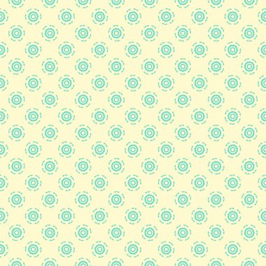 Dekoratif elementlerle basit, pürüzsüz desen. Moda baskıları ya da ambalaj kağıdı için güzel bir arkaplan.