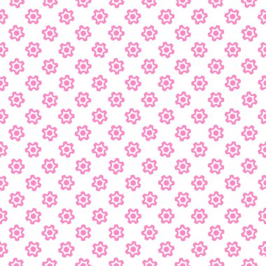 Dekoratif elementlerle basit, pürüzsüz desen. Moda baskıları ya da ambalaj kağıdı için güzel bir arkaplan.