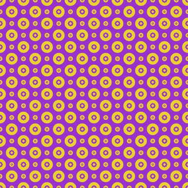 Dekoratif elementlerle basit, pürüzsüz desen. Moda baskıları ya da ambalaj kağıdı için güzel bir arkaplan.