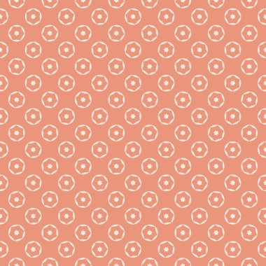 Dekoratif elementlerle basit, pürüzsüz desen. Moda baskıları ya da ambalaj kağıdı için güzel bir arkaplan.