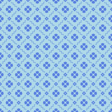 Dekoratif elementlerle basit, pürüzsüz desen. Moda baskıları ya da ambalaj kağıdı için güzel bir arkaplan.