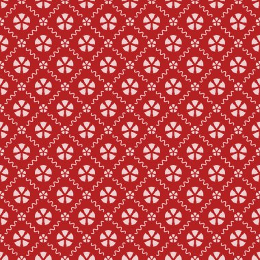 Dekoratif elementlerle basit, pürüzsüz desen. Moda baskıları ya da ambalaj kağıdı için güzel bir arkaplan.