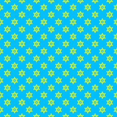 Dekoratif elementlerle basit, pürüzsüz desen. Moda baskıları ya da ambalaj kağıdı için güzel bir arkaplan.