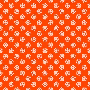 Dekoratif elementlerle basit, pürüzsüz desen. Moda baskıları ya da ambalaj kağıdı için güzel bir arkaplan.