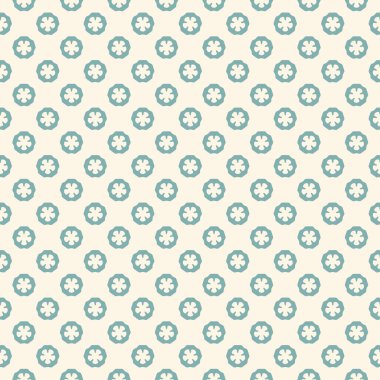 Dekoratif elementlerle basit, pürüzsüz desen. Moda baskıları ya da ambalaj kağıdı için güzel bir arkaplan.