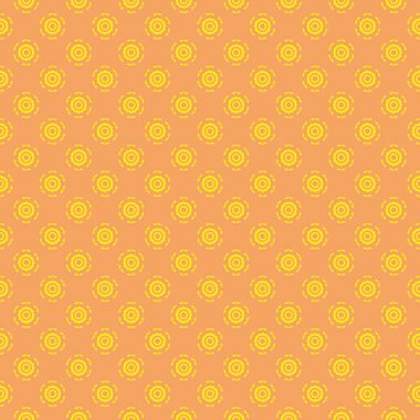 Dekoratif elementlerle basit, pürüzsüz desen. Moda baskıları ya da ambalaj kağıdı için güzel bir arkaplan.