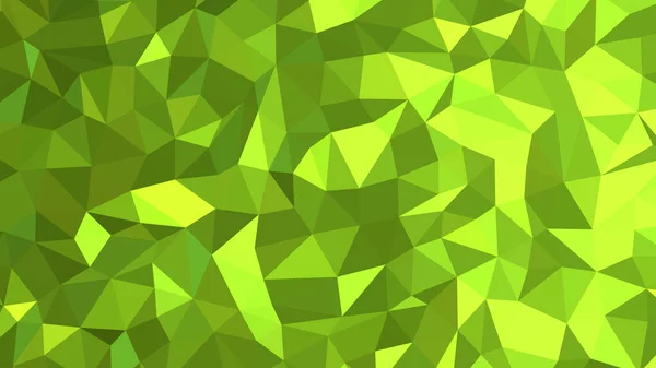 Grün Gelber Abstrakter Hintergrund Geometrische Vektordarstellung Bunte Tapete — Stockvektor