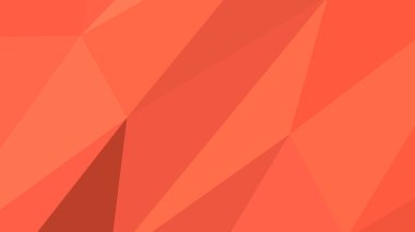 Domates soyut arkaplan. Geometrik vektör çizimi. Renkli 3B duvar kağıdı.