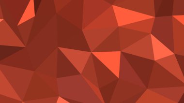 Domates soyut arkaplan. Geometrik vektör çizimi. Renkli 3B duvar kağıdı.