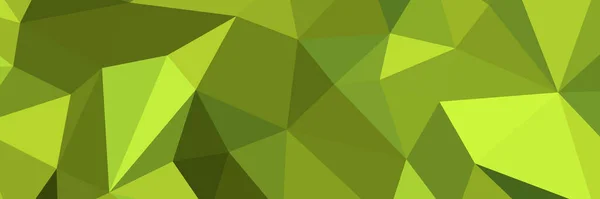 Fundo Abstrato Verde Amarelo Ilustração Vetorial Geométrica Papel Parede Colorido — Vetor de Stock