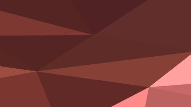 Açık mercan soyut arkaplan. Geometrik vektör çizimi. Renkli 3B duvar kağıdı.