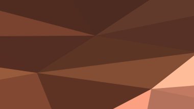 Karanlık somon soyut arka plan. Geometrik vektör çizimi. Renkli 3B duvar kağıdı.