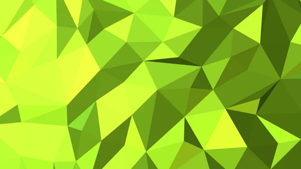 Grün Gelber Abstrakter Hintergrund Geometrische Vektordarstellung Bunte Tapete — Stockvektor