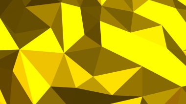 Altın soyut arka plan. Geometrik vektör çizimi. Renkli 3B duvar kağıdı.