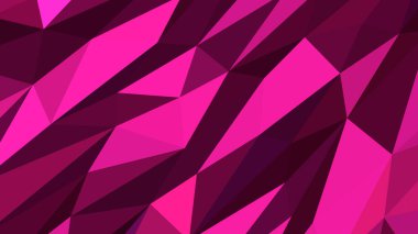 Orta menekşe kırmızısı soyut arkaplan. Geometrik vektör çizimi. Renkli 3B duvar kağıdı.