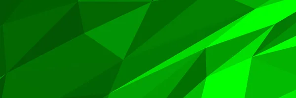 Grüner Abstrakter Hintergrund Geometrische Vektordarstellung Bunte Tapete — Stockvektor