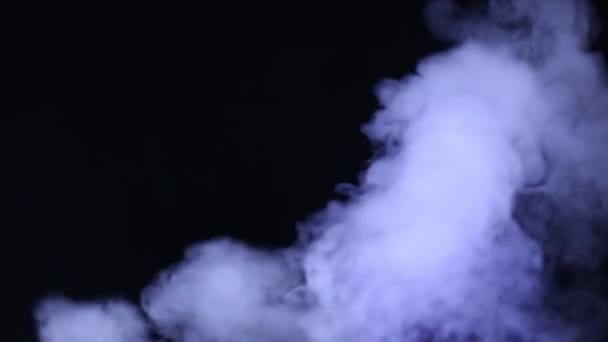 Smoke Vape Vapor Video Designers Works Texture Vidéo Abstraite Vraie — Video