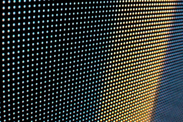 LED video wall with high saturated pattern — Stock Photo, Image