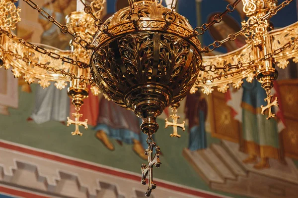 Kiev Ukraine July 2018 Detail Interior Kiev Pechersk Lavra Church — Stock Photo, Image