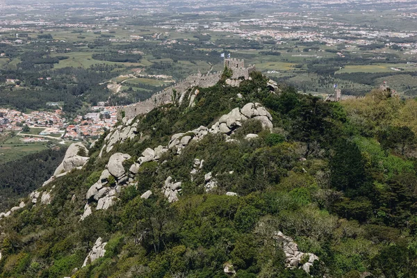 Sintra Portugal Mai 2016 Festung Der Mauren Sintra Portugal — Stockfoto