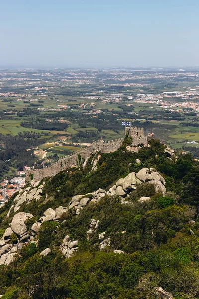 Sintra Portugal Mai 2016 Festung Der Mauren Sintra Portugal — Stockfoto