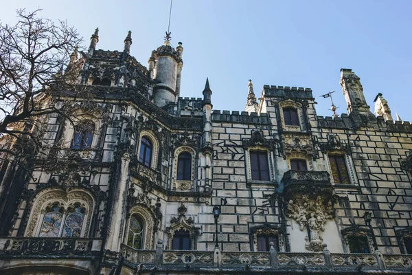 Sintra Portugal May 2016 Quinta Regaleira Palace Sintra Portugal — Stock Photo, Image