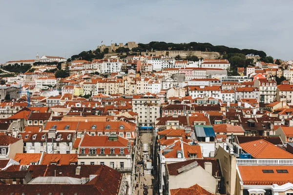Panoramic Aerial View Lisbon Portugal — Stock Photo, Image